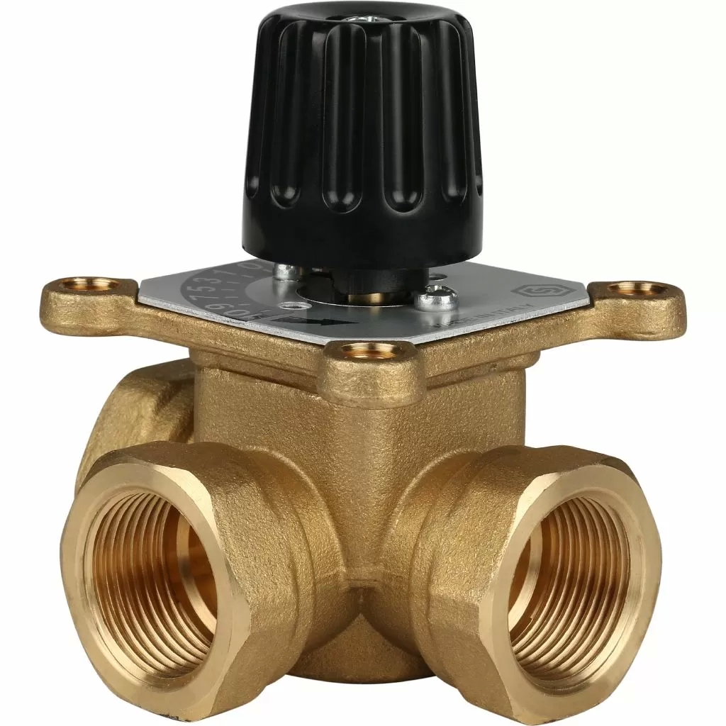 Смесительный клапан 3-х ходовой Stout 2* (KVs 40 м3/ч)