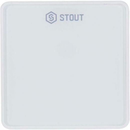 Беспроводной комнатный датчик STOUT C-8r, белый