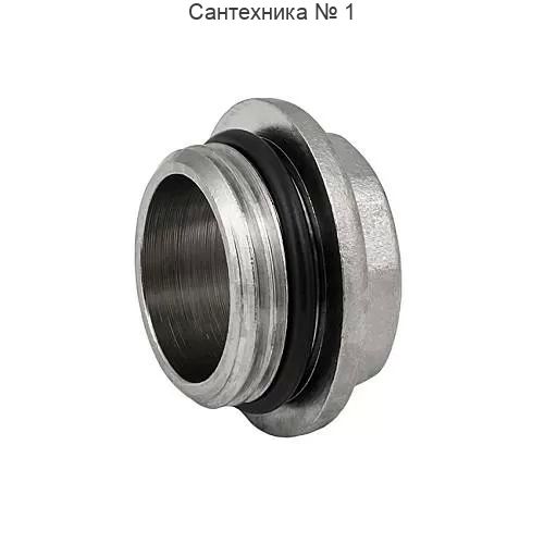 Заглушка с наружной резьбой для коллектора ELSEN - 3/4* (цвет хромированный)