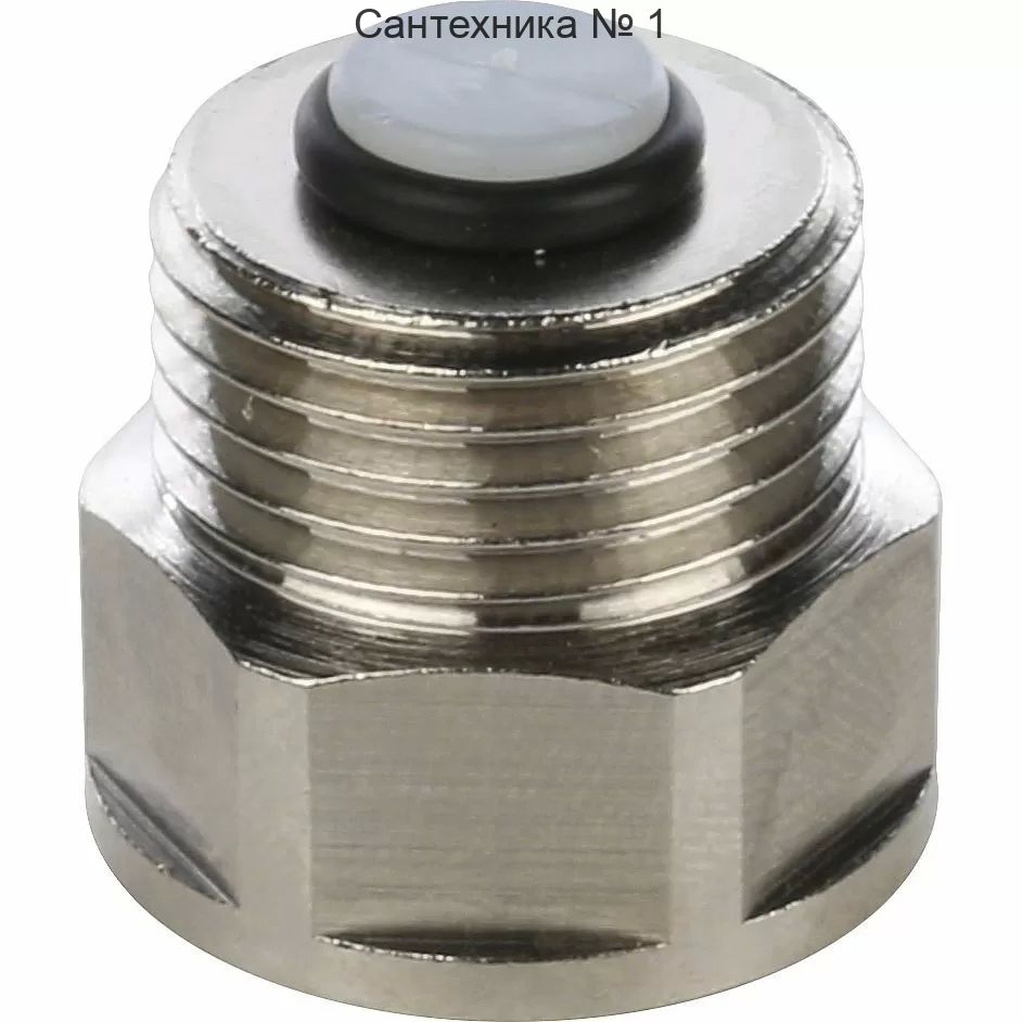 Клапан обратный отсекающий Stout 1/2* (никель)