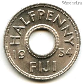 Фиджи 1/2 пенни 1954