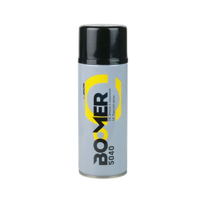 Boomer Black gloss Краска черная глянцевая, цвет черный, объем 400мл.