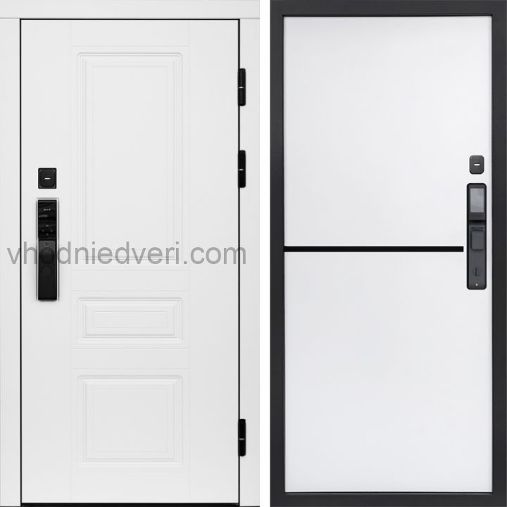 Входная дверь Termo-door ОРЕГОН WHITE с электрозамком - Нео White