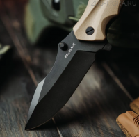 Складной нож HT-1 Blackwash Tan
