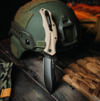 Складной нож HT-1 Blackwash Tan