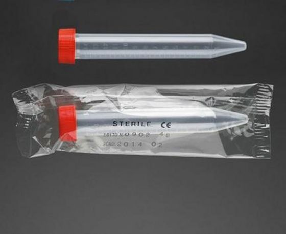 Пробирки лабораторные 15 мл, конические, 17х120 мм, с винт., крышкой, дел., в инд., упак., п/п, IT