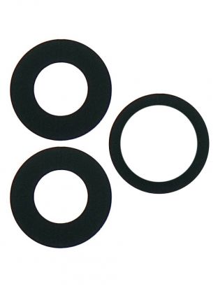 Стекло камеры (линза, объектив) для Samsung Galaxy A05s (A057F, комплект 3шт)