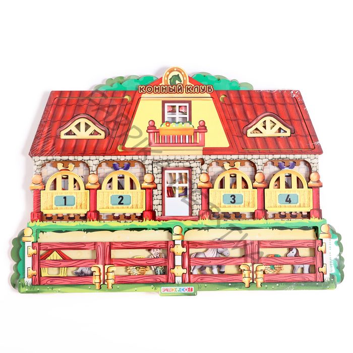 Пазл «Конный клуб»