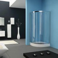 Душевая кабина Kolpa-San Q LINE TKP четверть круга 90х90 см схема 4
