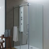 Большая душевая кабина Kolpa-San VIRGO TK 140х90 см схема 6