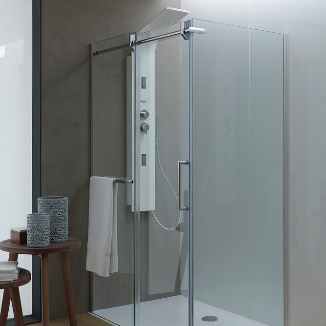 Большая душевая кабина Kolpa-San VIRGO TK 160х80 см ФОТО