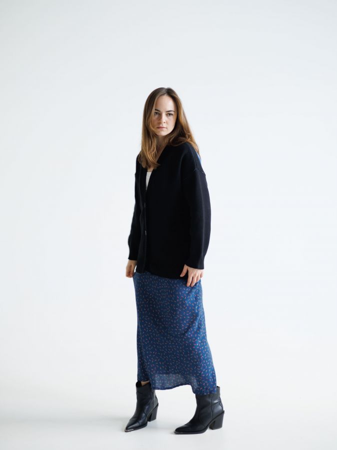 Кардиган с космонавтом