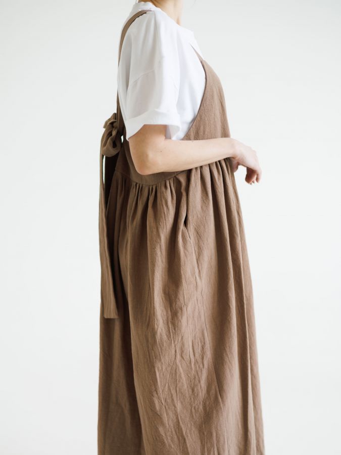 Сарафан Ortica из крапивы мокко