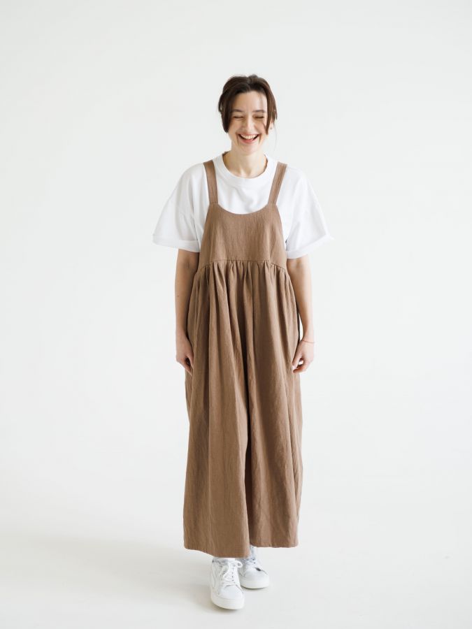 Сарафан Ortica из крапивы мокко