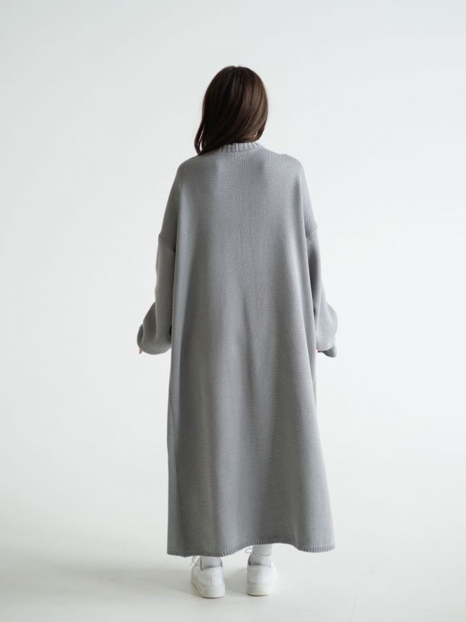 Кардиган двухсторонний длинный