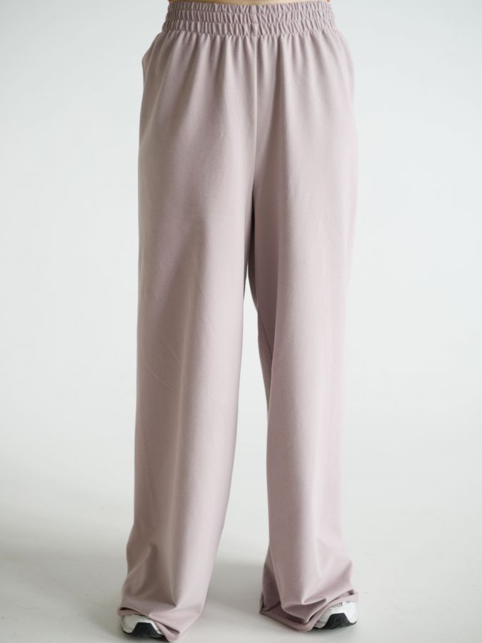 Брюки оверсайз в цвете туман