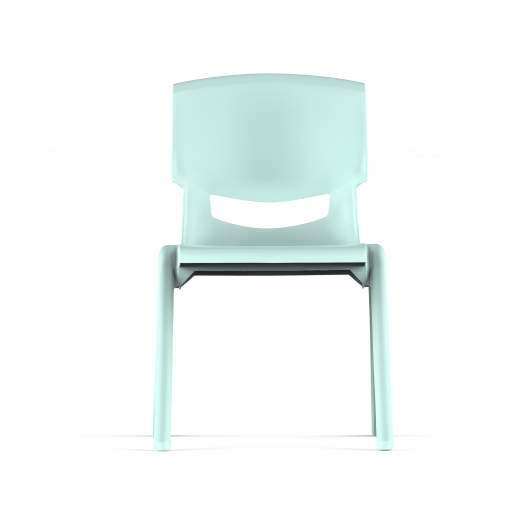 Стул детский, пластиковый, штабелируемый BALU (мятный)