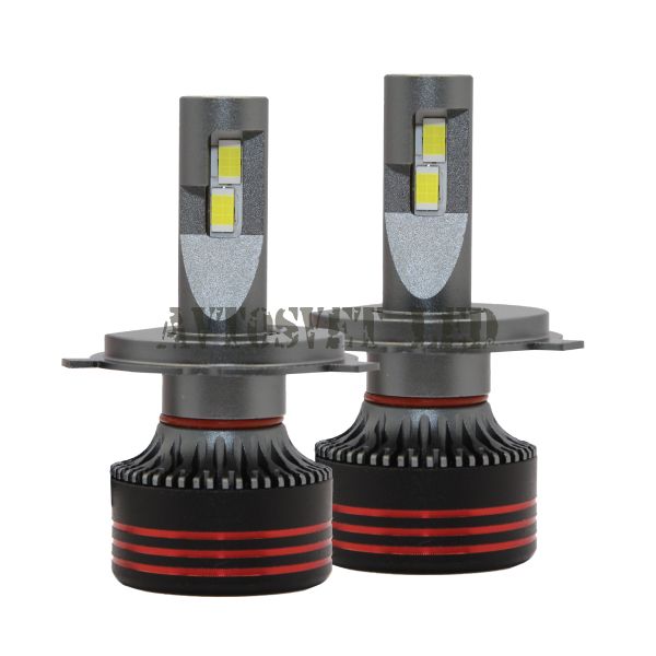 Автомобильные лампы светодиодные M8Pro-H4-12-24V