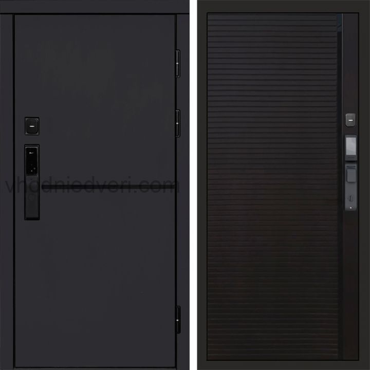Входная дверь Termo-door ТРЕНД BLACK с электрозамком - Porte black