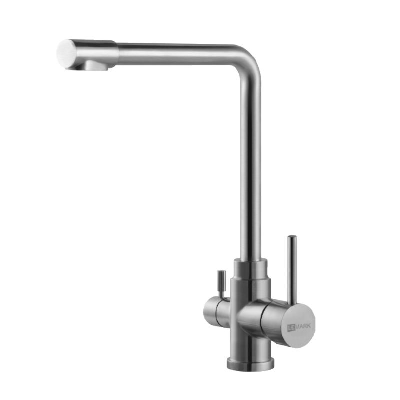 Смеситель для кухни Lemark Expert LM5060S с подключением к фильтру с питьевой водой, матовый