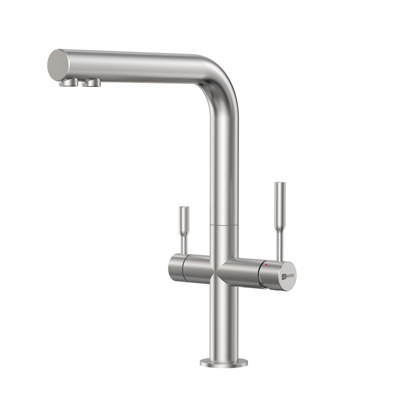 Смеситель для кухни Lemark Expert LM5063S с подключением к фильтру с питьевой водой, сталь