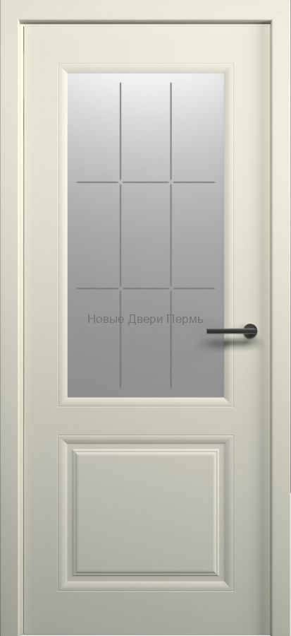 Стиль 1 Эмаль Стекло Топаз межкомнатная дверь