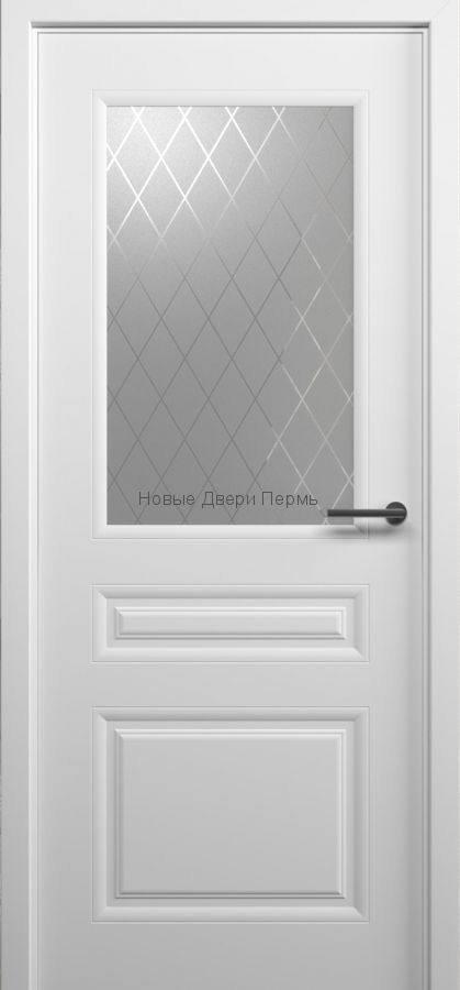 Стиль 2 Эмаль Стекло Топаз межкомнатная дверь