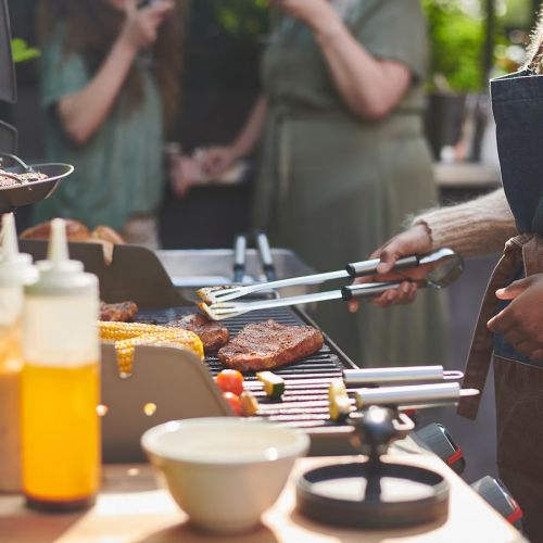 GRILLTIDER Аксессуары для гриля, 2 шт., нержавеющая сталь GRILLTIDER Аксессуары для гриля, 2 шт., нержавеющая сталь