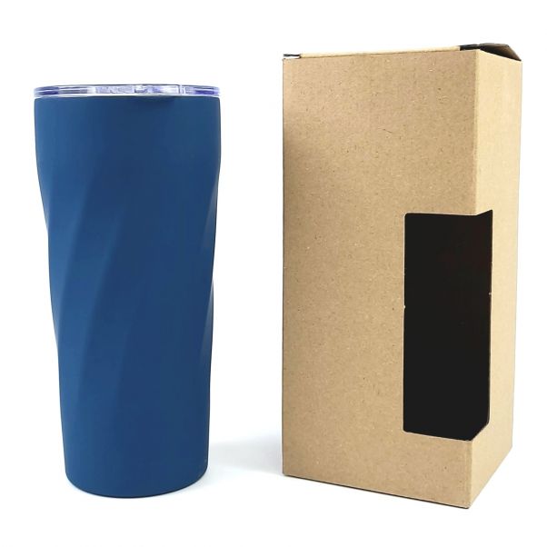 Термокружка Family темно-синяя