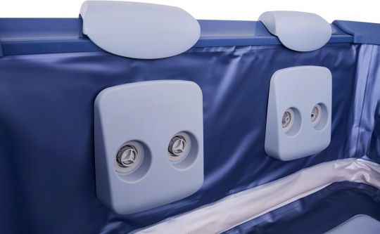 СПА-бассейн MSpa "Oslo Saphire" 850л, 160х160х65см схема 4