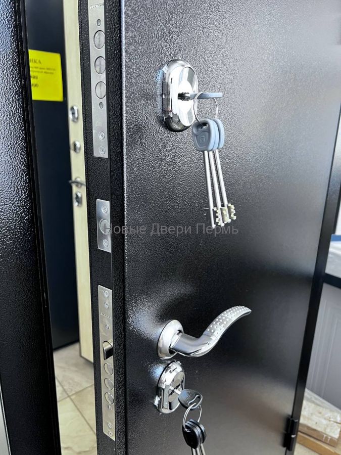 Дверь утепленная 3К Термо медный антик  Канадский дуб Пацифик