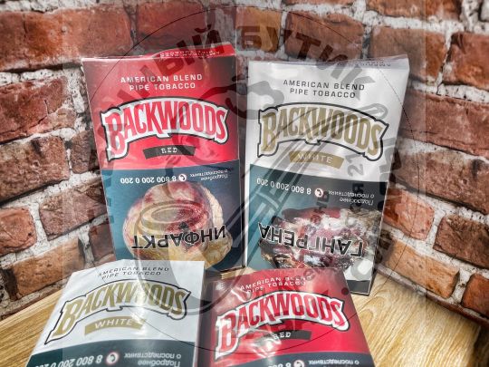 ТАБАК ТРУБОЧНЫЙ BACKWOODS WHITE PT 30 ГР