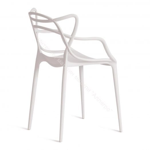 Стул Cat Chair (mod. 028) пластик, белый, (White C0057)