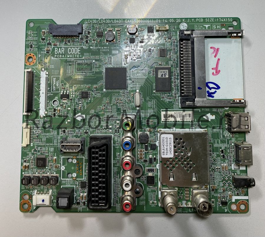 Системная плата (main) EAX65388006 (1.0)
