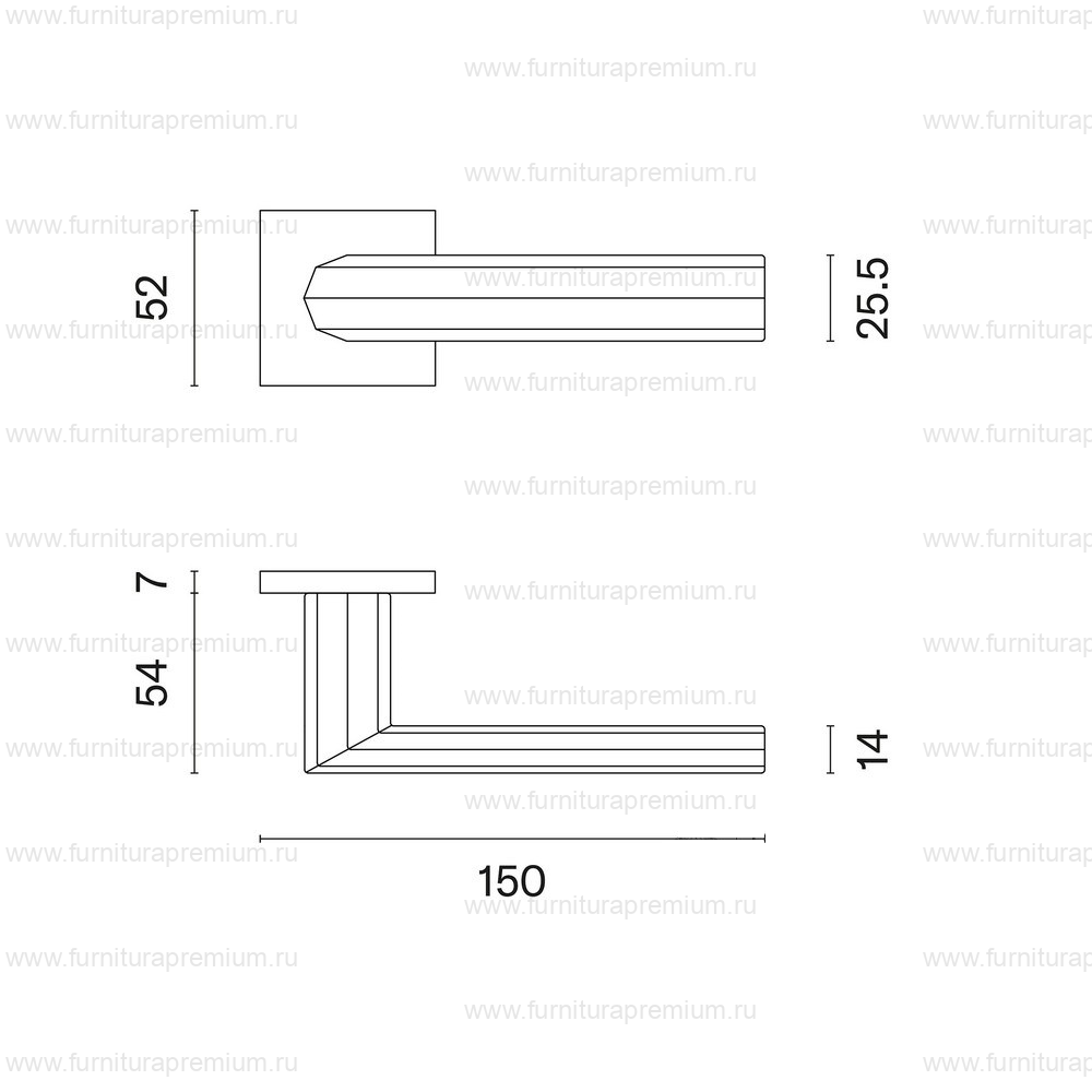 Ручка Aprile Fresia Q 7S