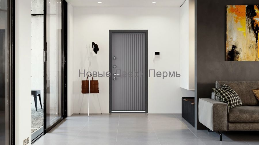 Дверь Snegir ARCTIC MP L1 Колоре неро/ ПВХ Оскуро дверь утепленная