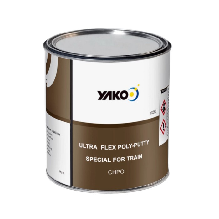 Yakoo ULTRA FLEX POLY-PUTTY SPECIAL FOR TRAIN Шпатлёвка 4кг.