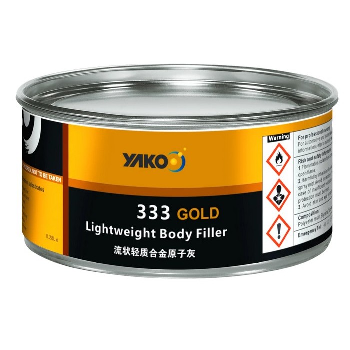 Yakoo 333 LIGHTWEIGHT BODY FILLER Шпатлёвка 1л.