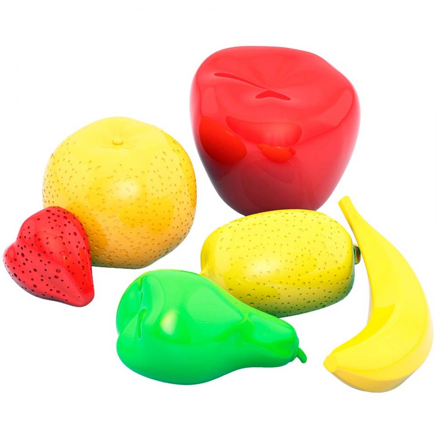 Набор «Фрукты» в ящике (6 шт.)