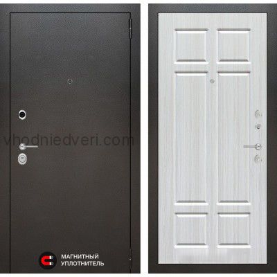 Входная дверь Лабиринт SILVER - 08 Кристалл Вуд