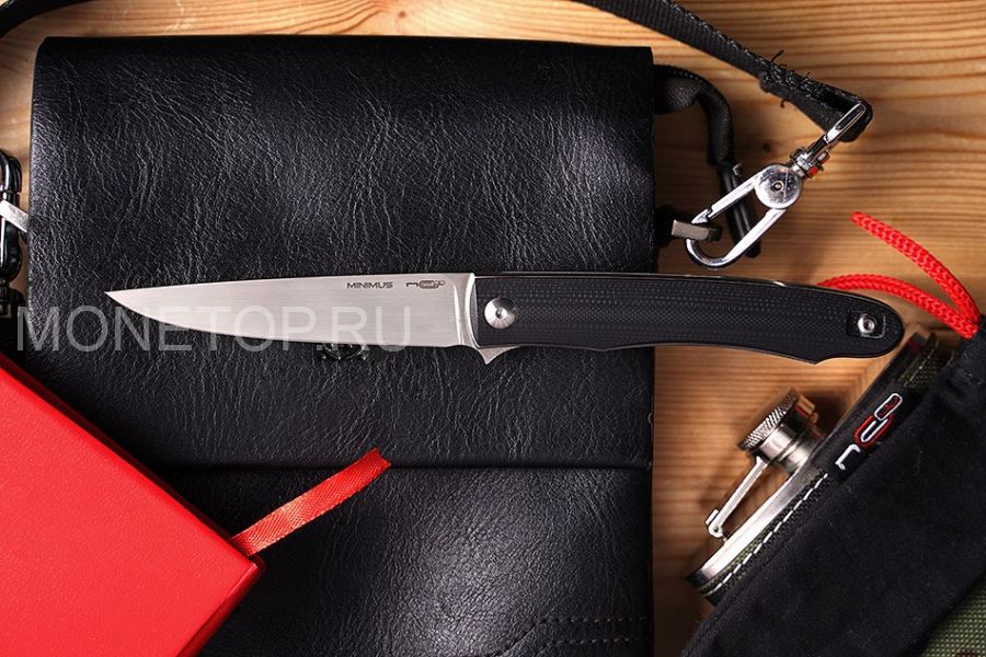 Нож Minimus black/red N.C.Custom