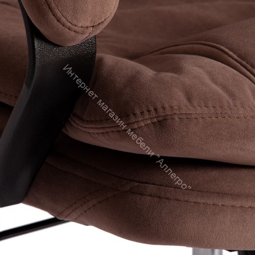 Кресло COMFORT LT (22) флок, коричневый, 6