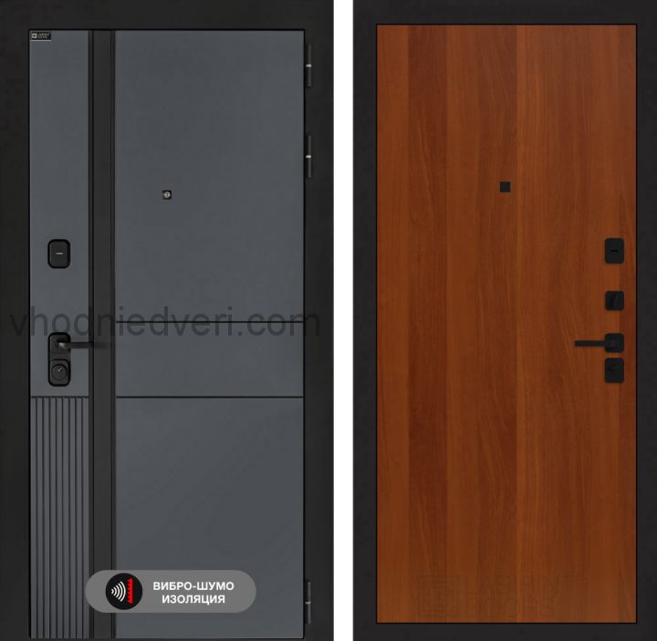 Входная дверь Лабиринт EVOLAB - 05 Итальянский орех