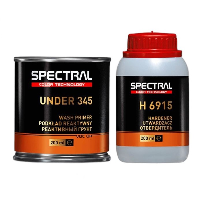 SPECTRAL UNDER 345 Грунт реактивный с отвердителем H6915 0,2л. + 0,2л. комплект