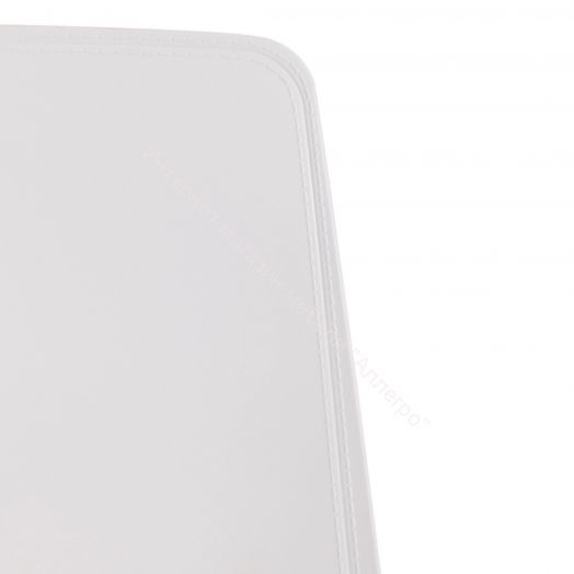 Стул GENIUS (mod 75) металл/пластик, белый/ножки хром