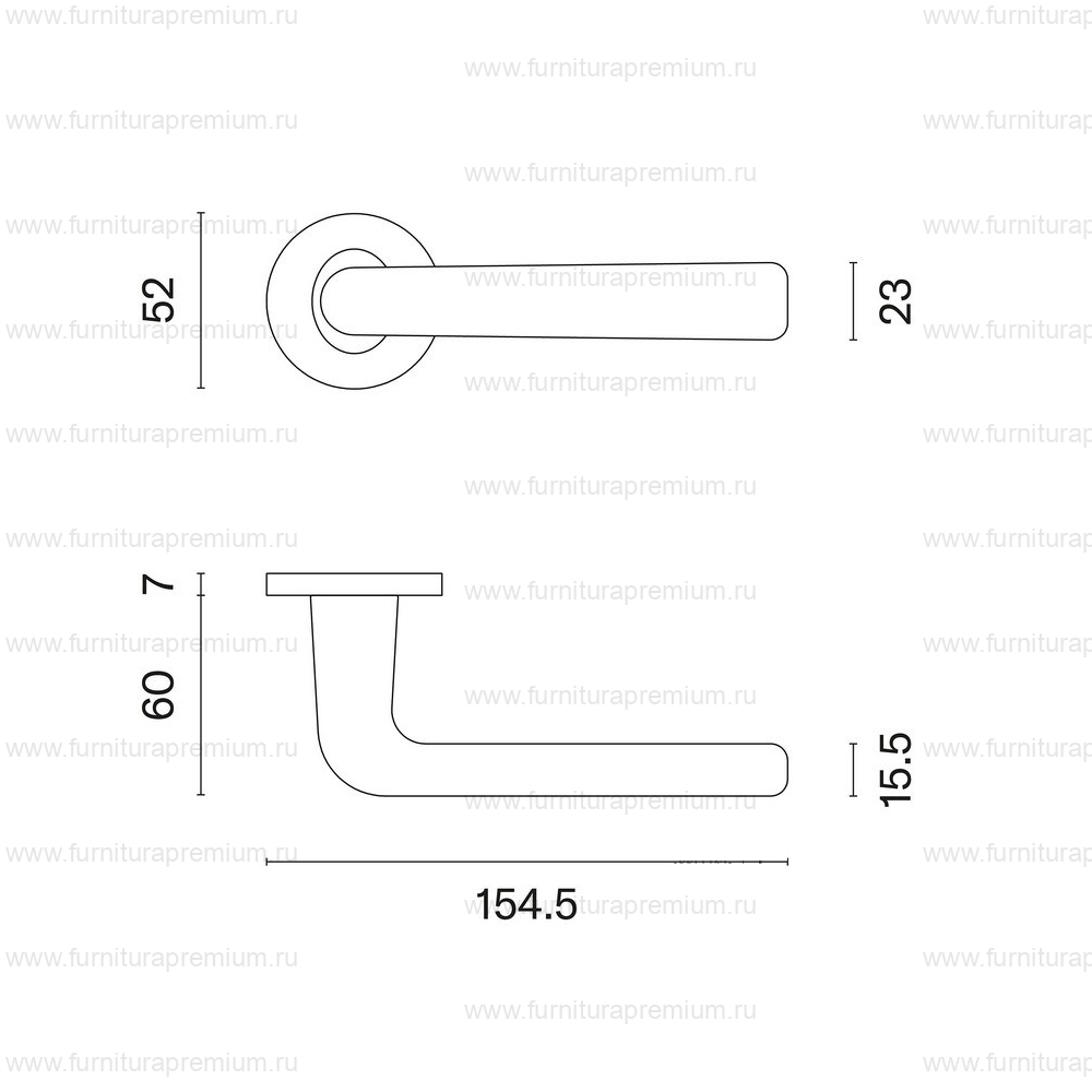 Ручка Aprile Tulipa R 7S