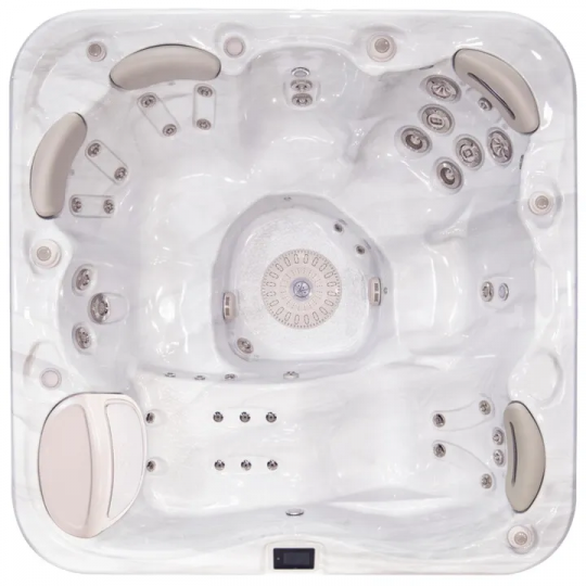 Гидромассажный бассейн Hydropool Signature 679 Gold - 39 форсунок 213х213 схема 2