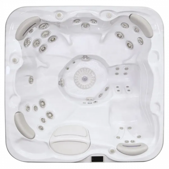 Гидромассажный бассейн Hydropool Signature 655 Gold—39 форсунок 213х213 схема 2