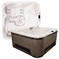 Гидромассажный бассейн Hydropool Signature 455 Platinum—40 форсунок на четыре человека 203х203 схема 1