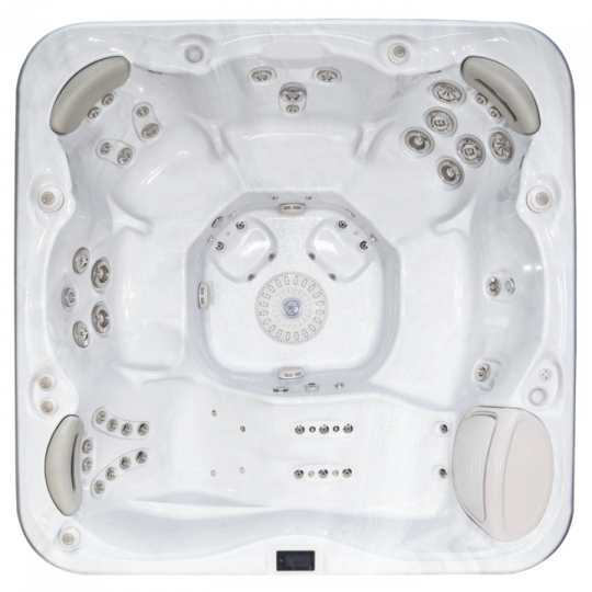 Гидромассажный бассейн Hydropool Signature 779 Platinum—55 форсунок 229х229 схема 2